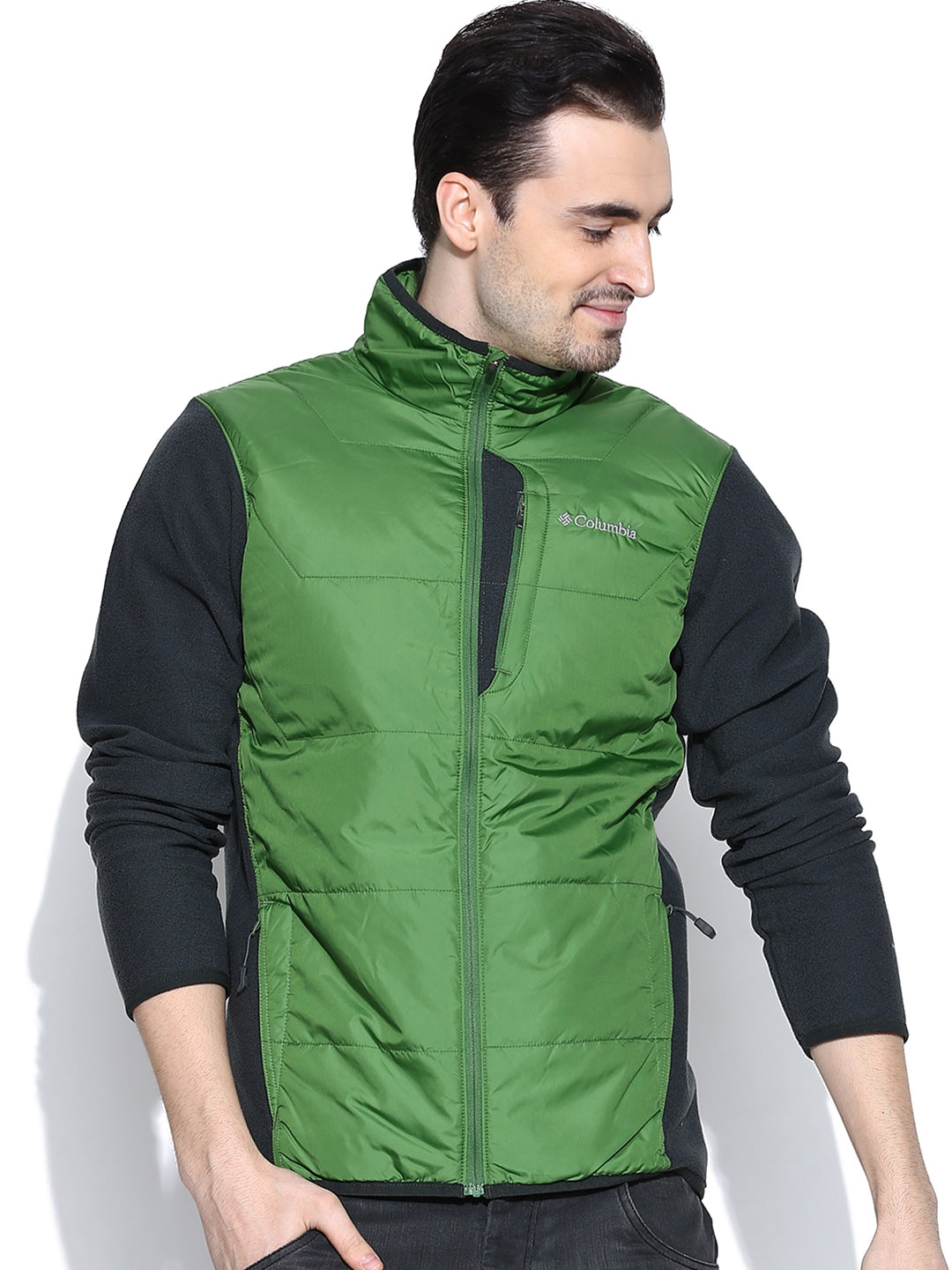 Buy Columbia Green Climate High Outdoor & Hiking Jacket - Jackets for ...