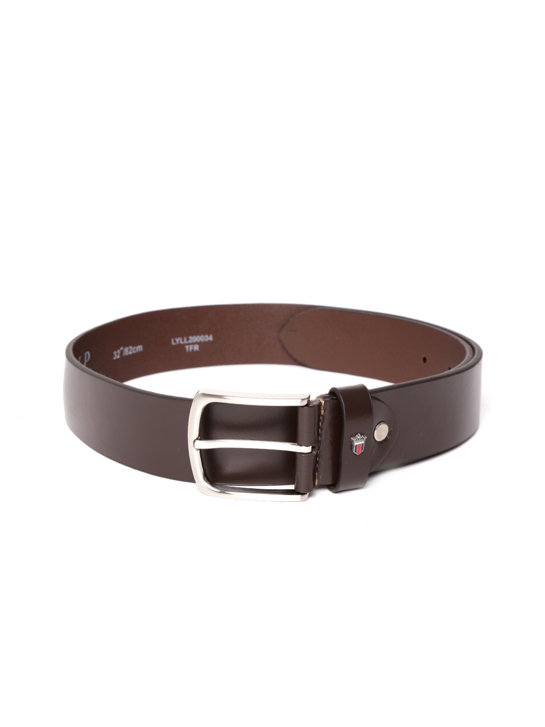 Buy Louis Philippe Men Brown Leather Belt - Belts for Men 917838 | Myntra