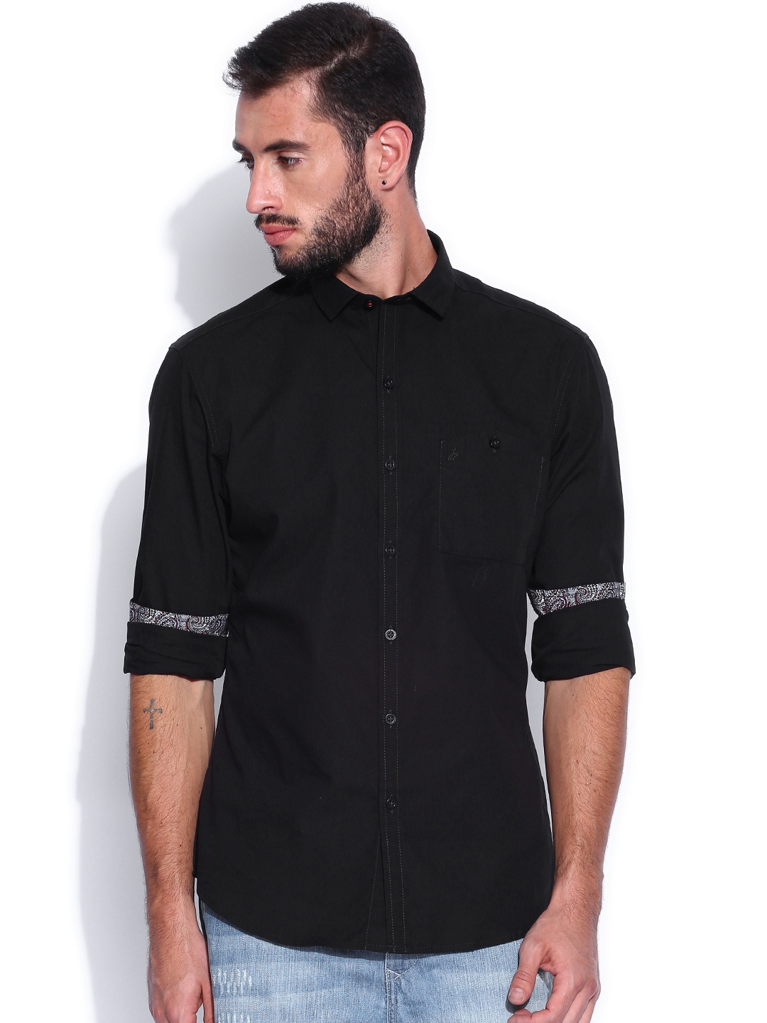 john player black shirt