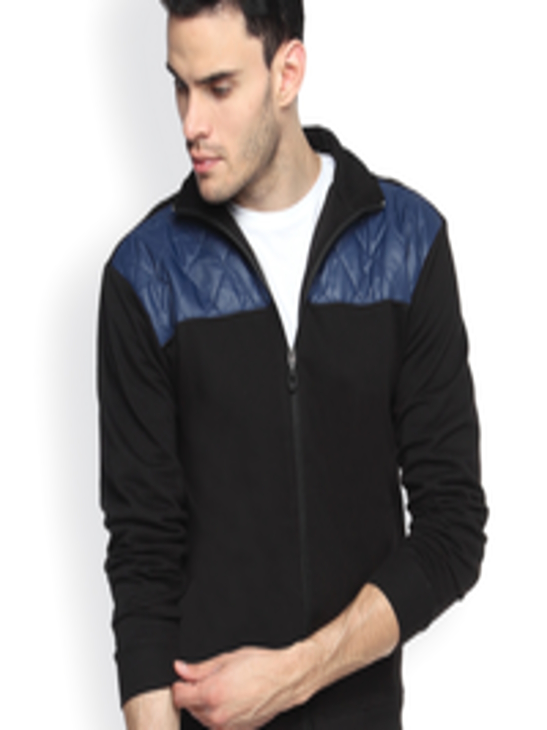 Buy Campus Sutra Black Jacket - Jackets for Men 925029 | Myntra