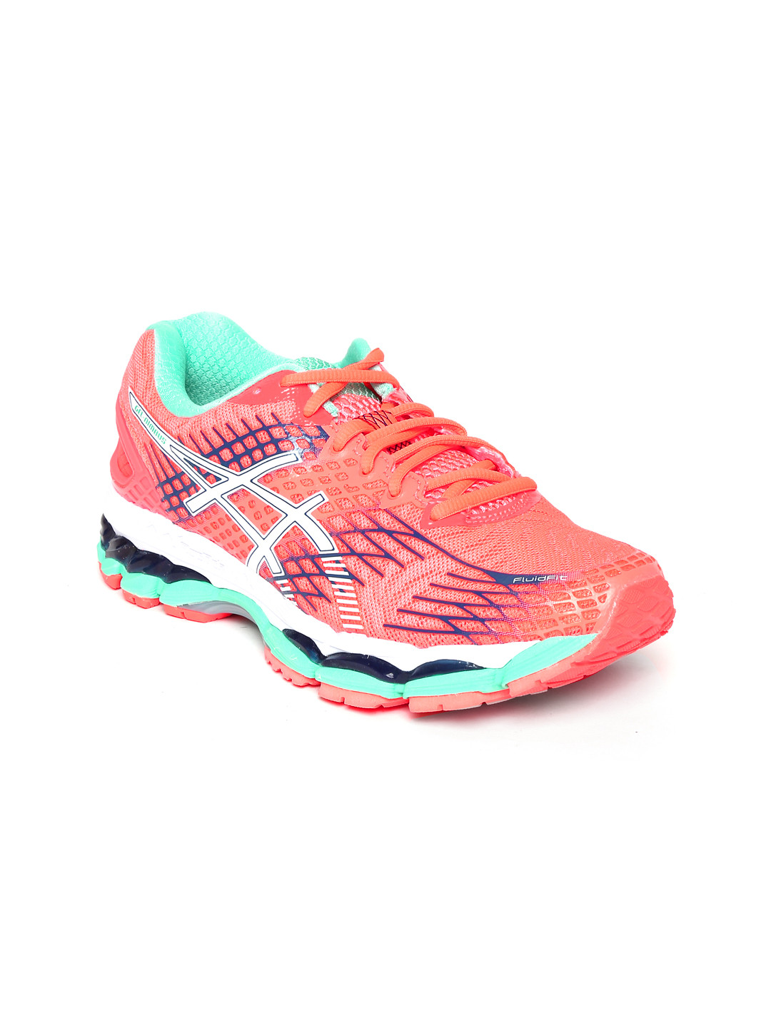 neon asics women's