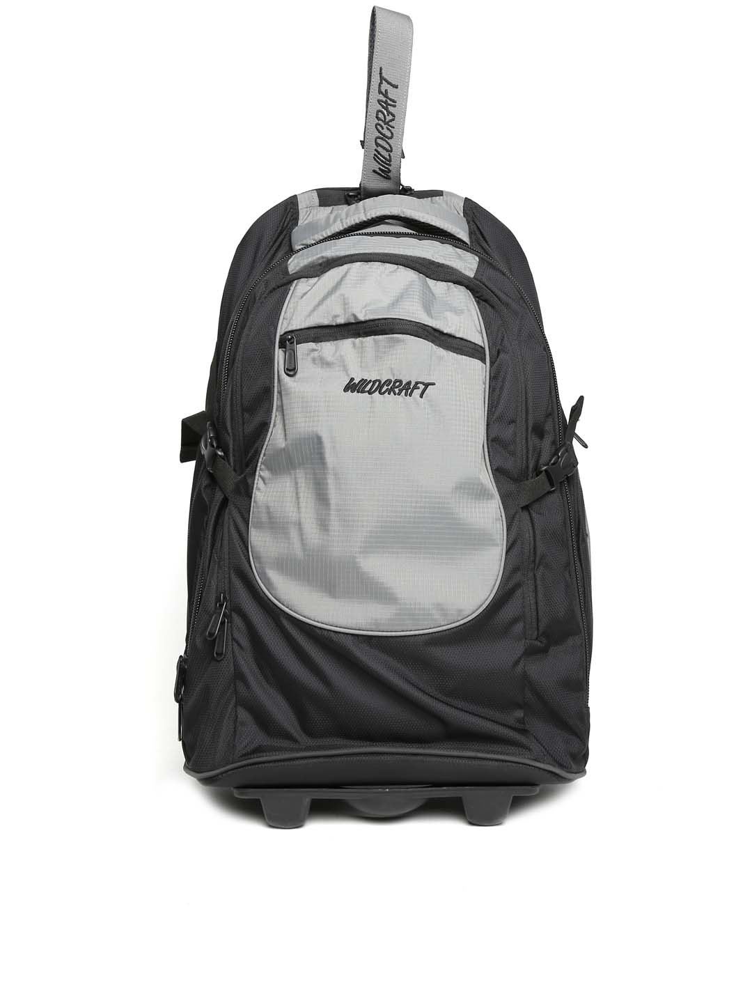 Buy Wildcraft Unisex Black Voyager Trolley Backpack Backpacks for