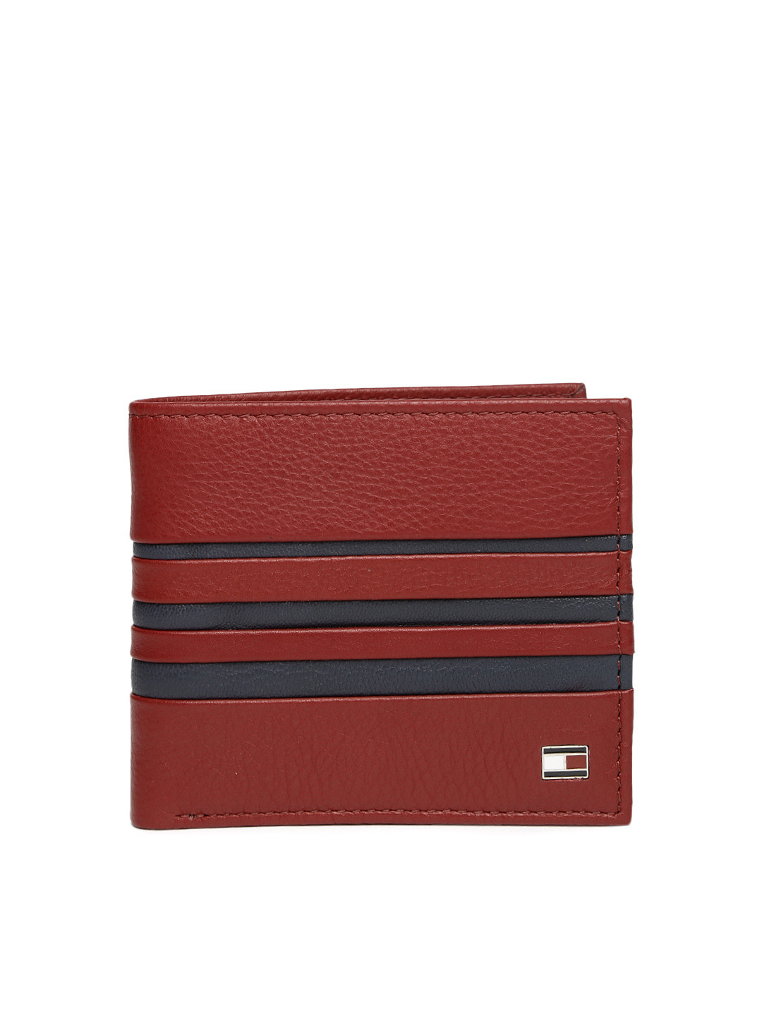 Buy Tommy Hilfiger Men Red Leather Wallet Wallets for Men 964448 Myntra