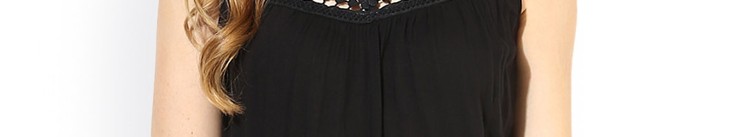 Buy The Vanca Black Lace Top - Tops for Women 965011 | Myntra