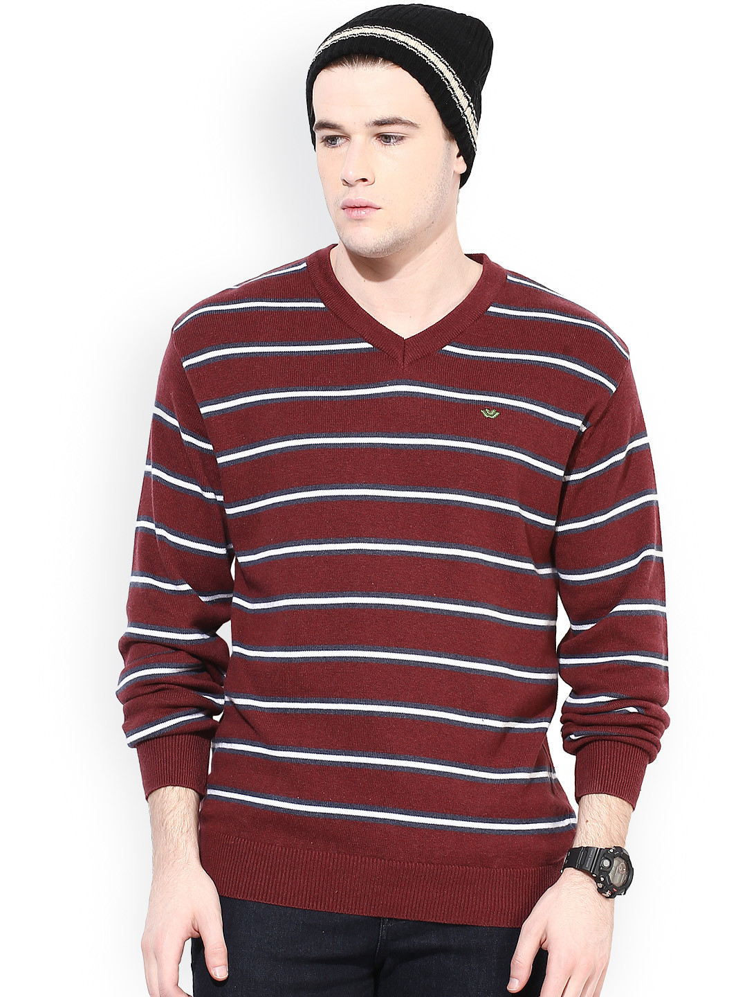 Buy Yellow Submarine Men Black Beanie Caps for Men 965178 Myntra