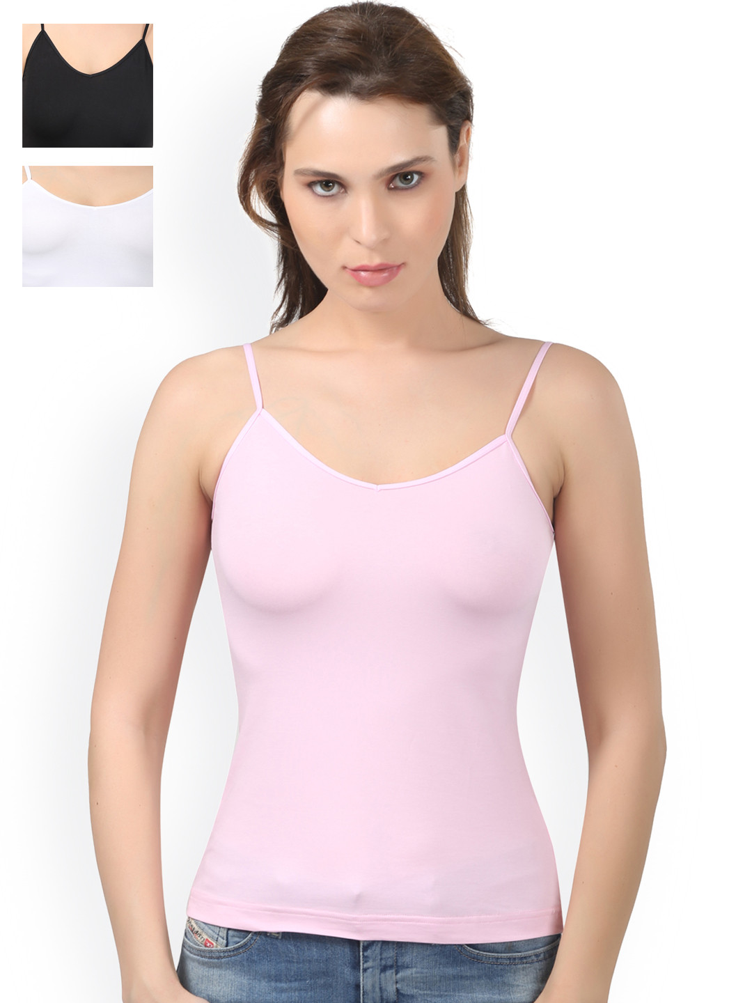 Buy Bodycare Pack Of 3 Camisoles E24PIWB Camisoles for Women 973674