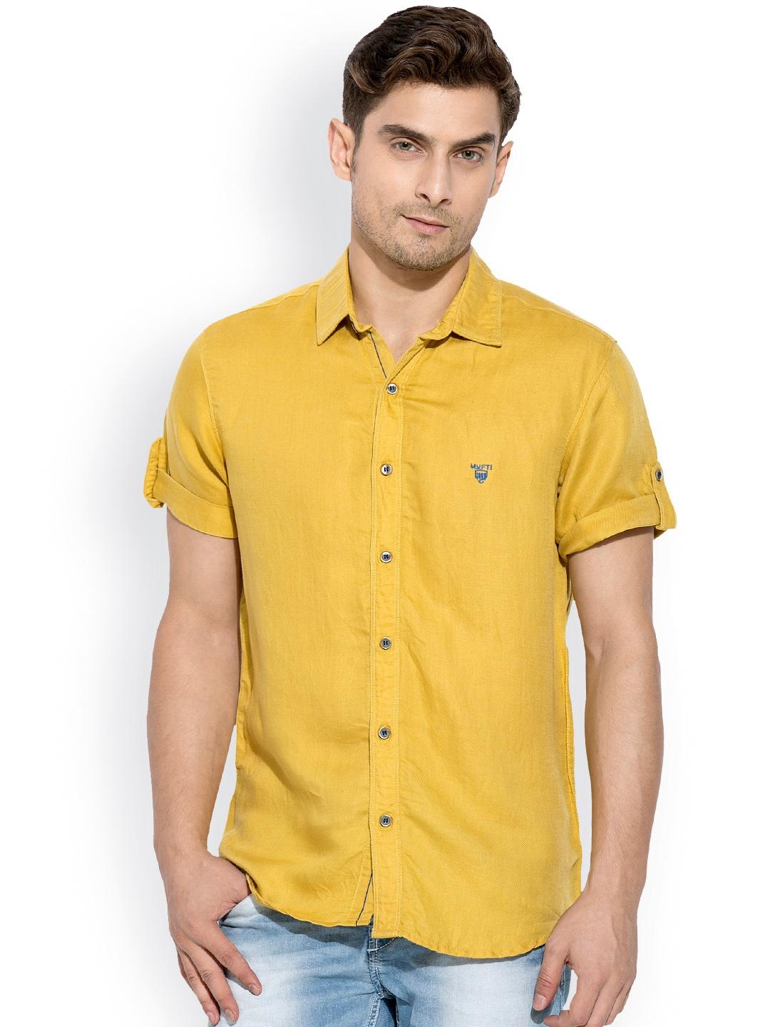 mustard uniform shirts