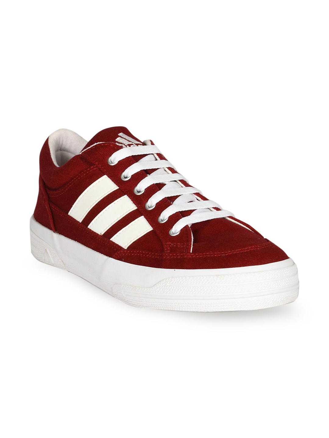 Buy ADIDAS Men's Kestrel Bargundy White Shoe - Casual Shoes for Men ...