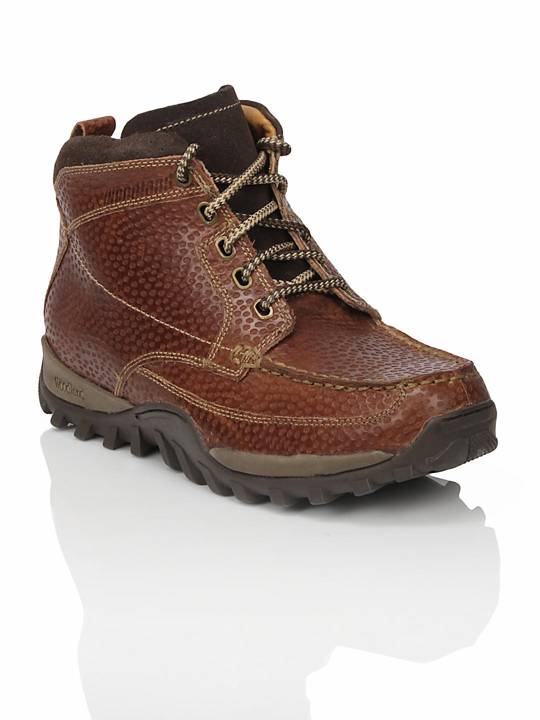 woodland men brown casual shoes