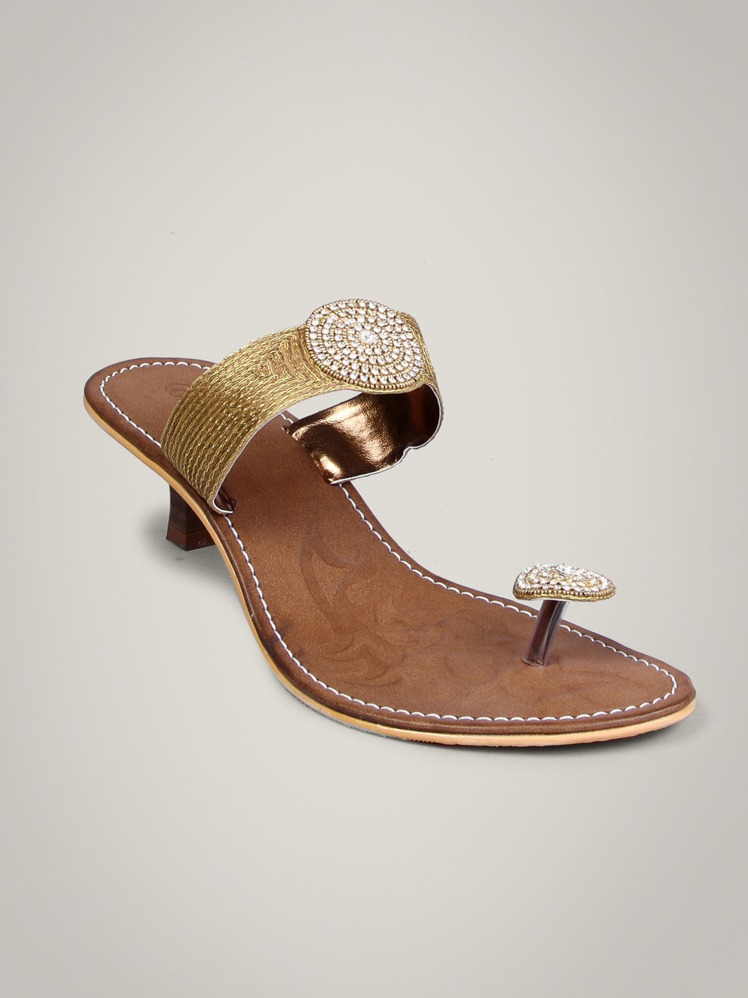 Buy Catwalk Women Wedding Heeled Bronze Heels Heels for Women 2888