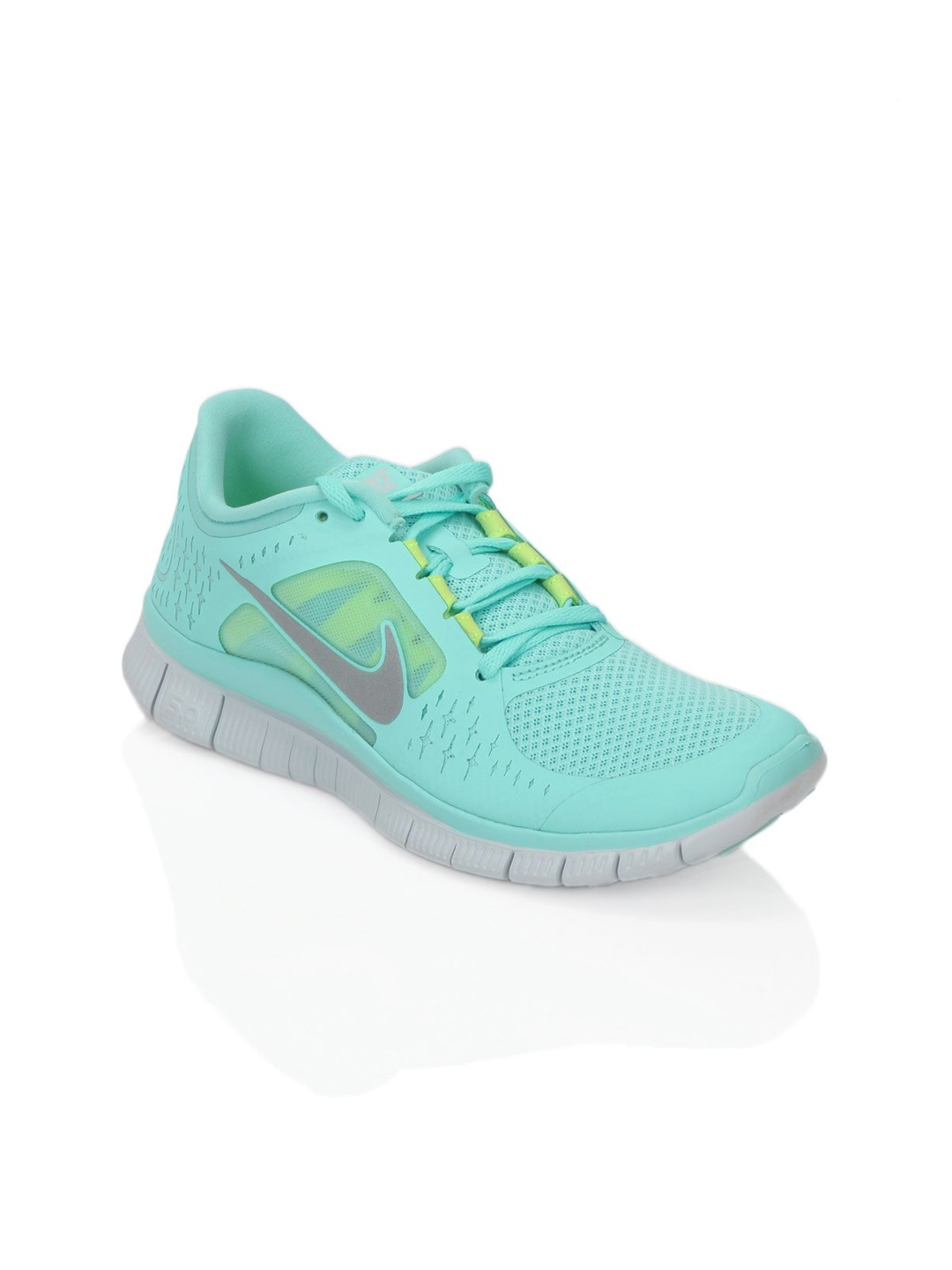 Buy Nike Women Free Run+ 3 Green Sports Shoes - Sports Shoes for Women ...