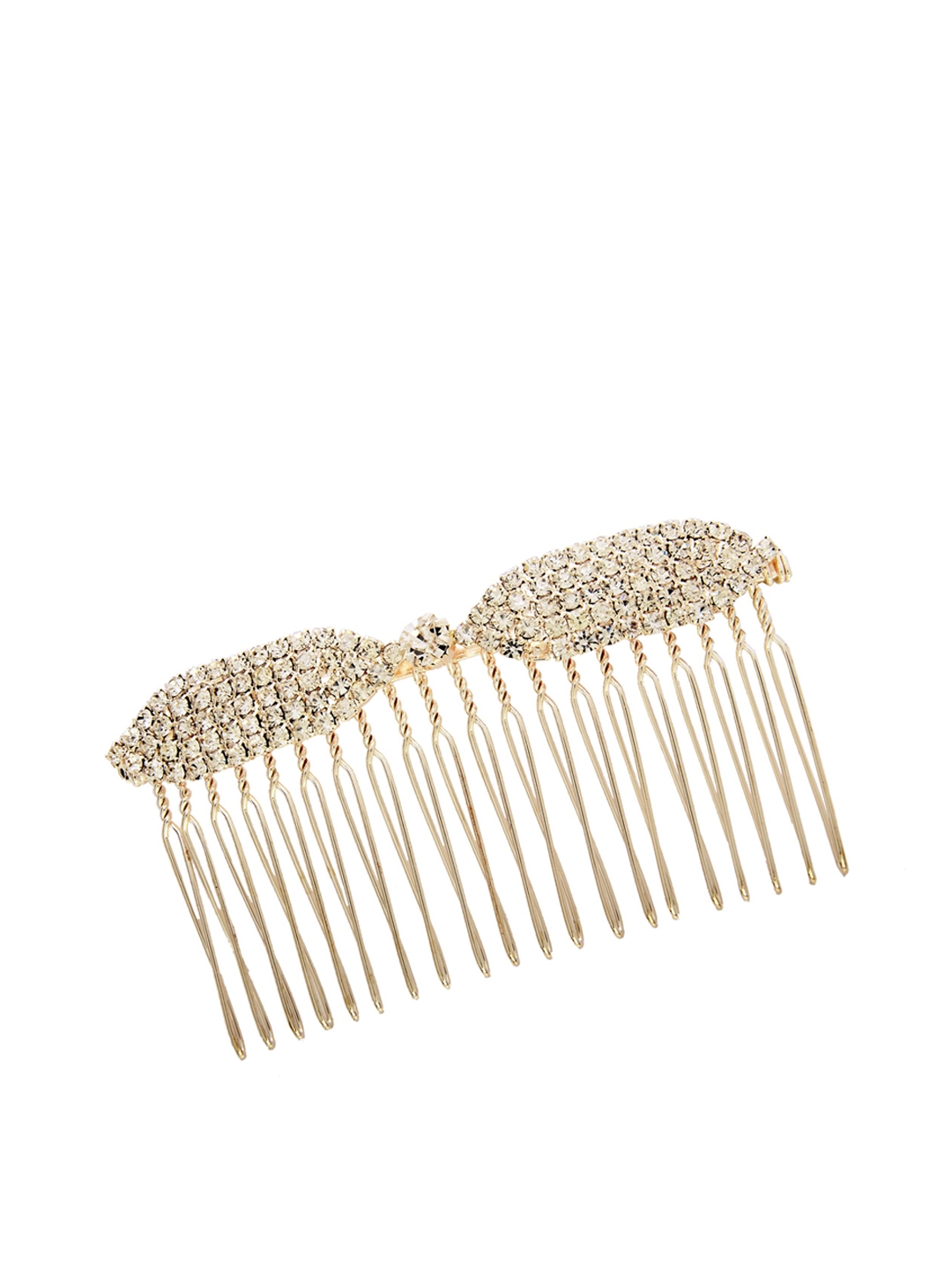 Buy 20Dresses Gold Toned Hair Comb - Hair Accessory for Women 814053 ...