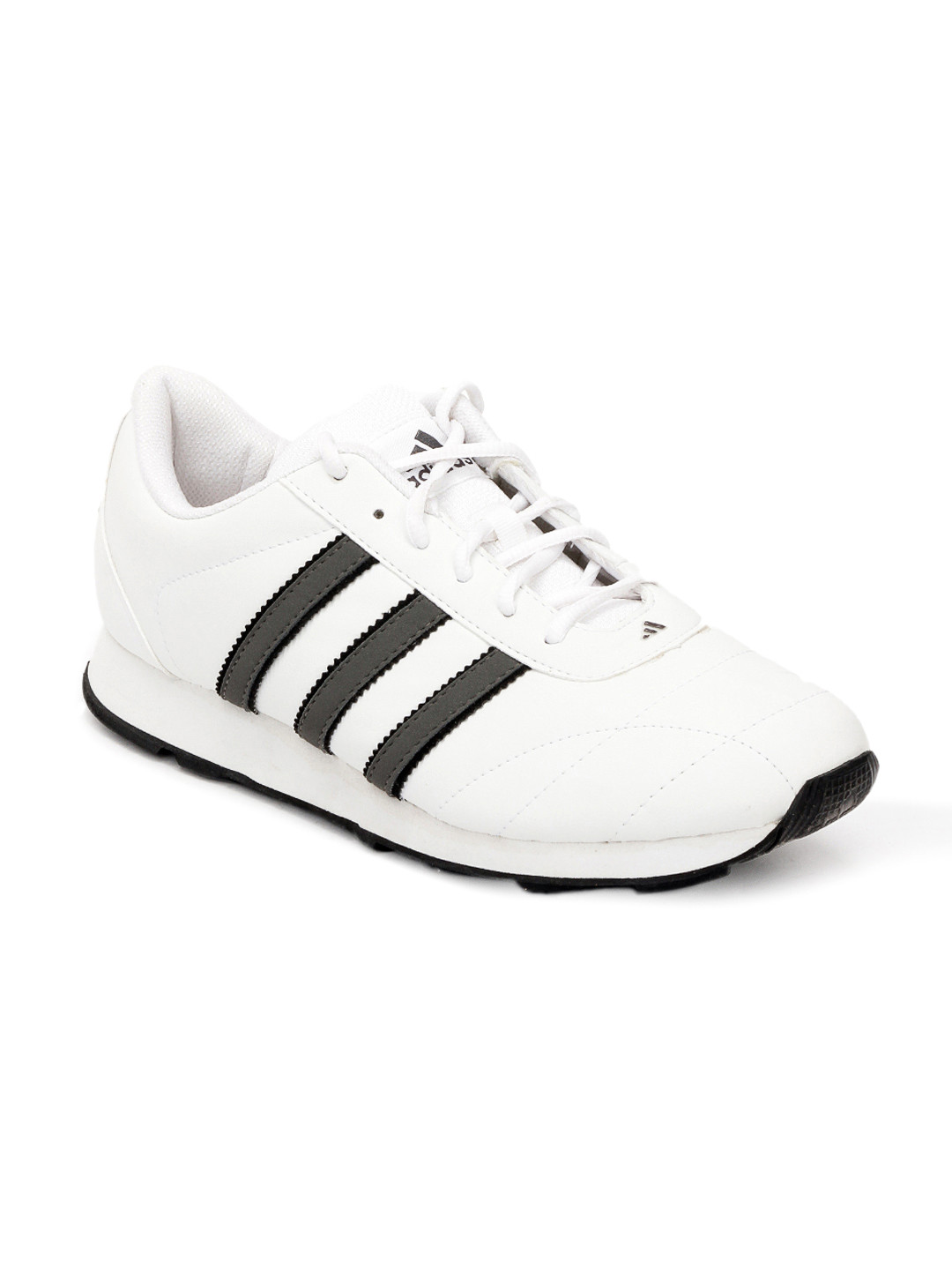 adidas white sports shoes