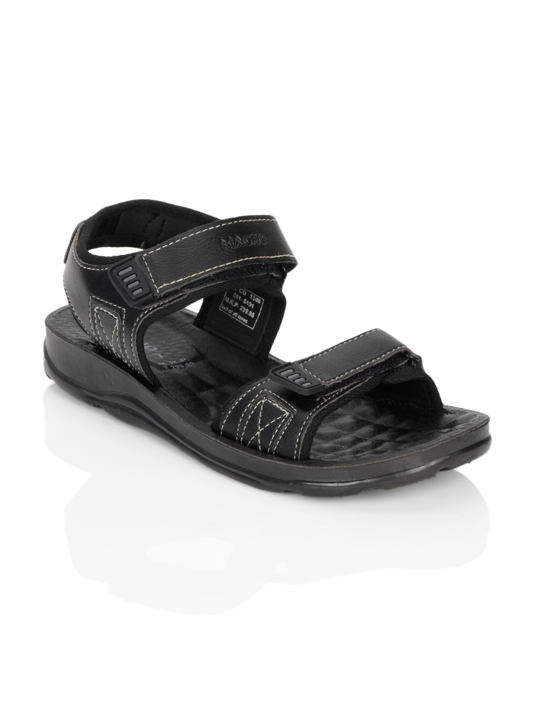 Buy Bata Men Macho Black Sandals Sandals for Men 35501 Myntra