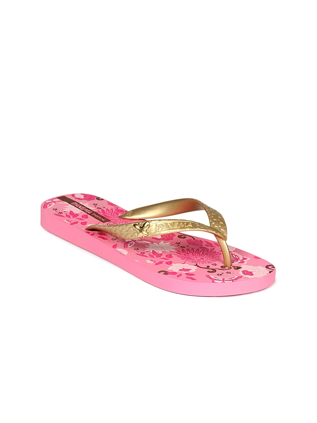 Buy IPanema Women Gold Flip Flops - Flip Flops for Women 41938 | Myntra