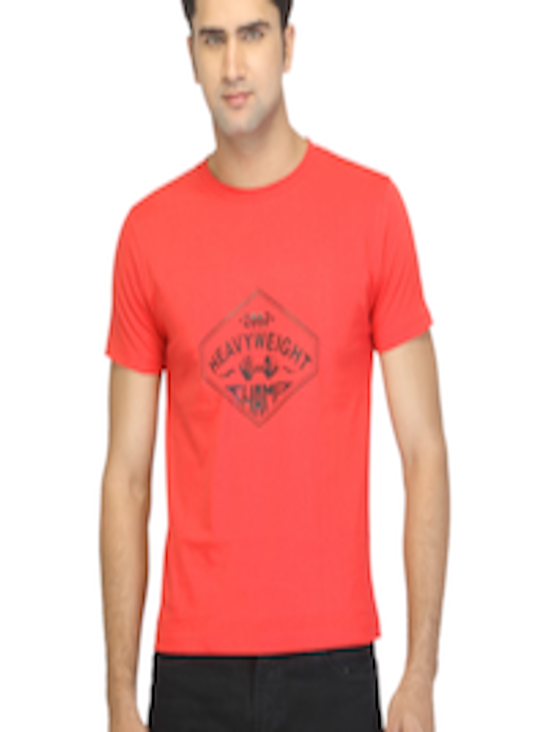 Buy Myntra Men Heavy Weight Red T Shirt - Tshirts for Men 30314 | Myntra
