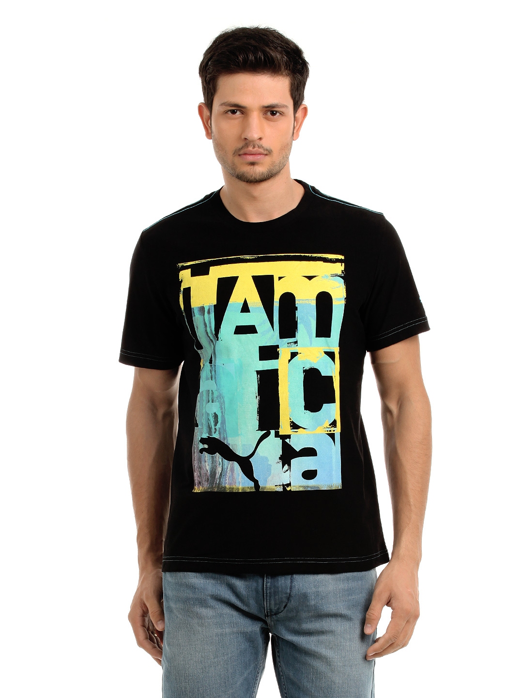 t shirt jamaica puma