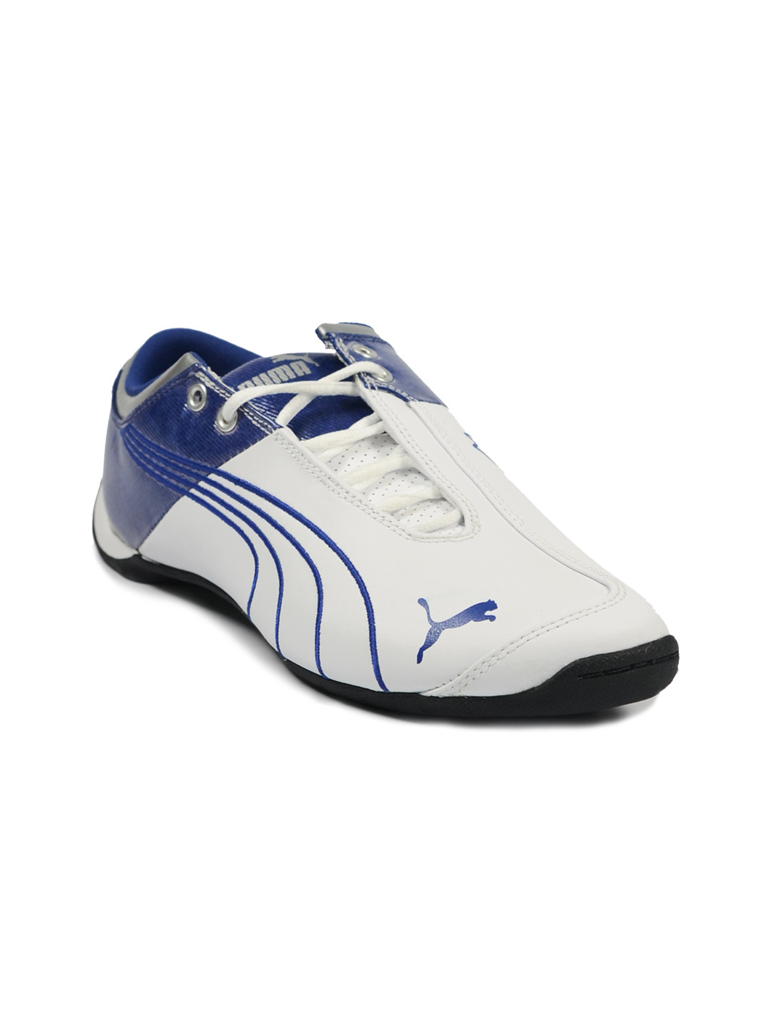 Buy PUMA Motorsport Women's Future Cat M1 White Blue Shoe Casual