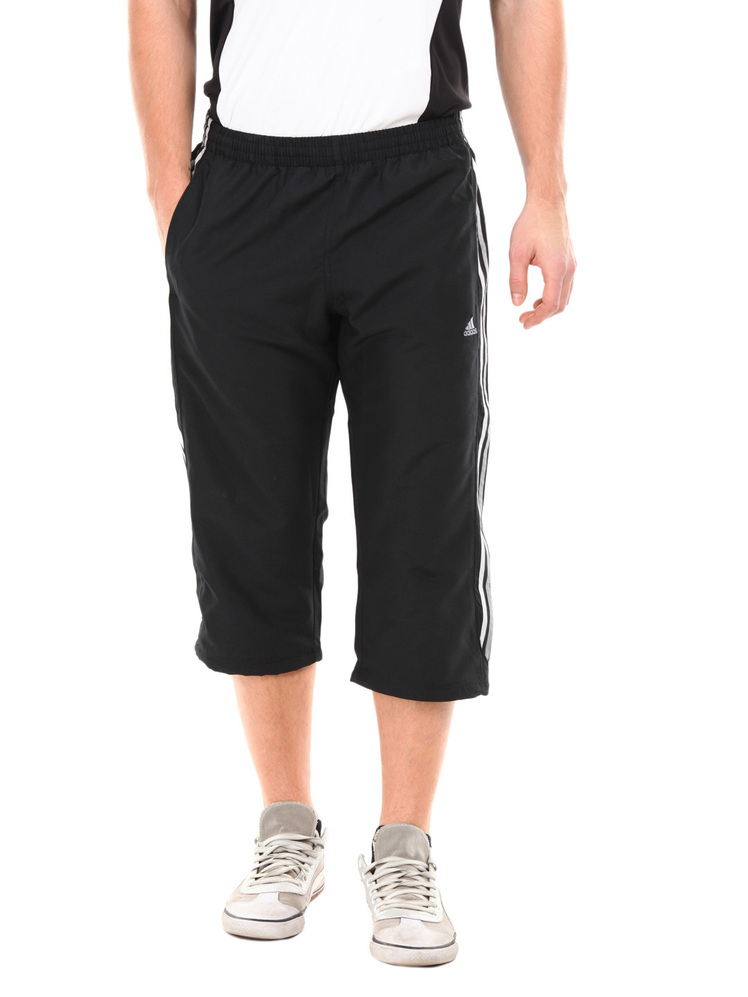 Buy ADIDAS Men Black 3/4 Length Pants Shorts for Men 111276 Myntra