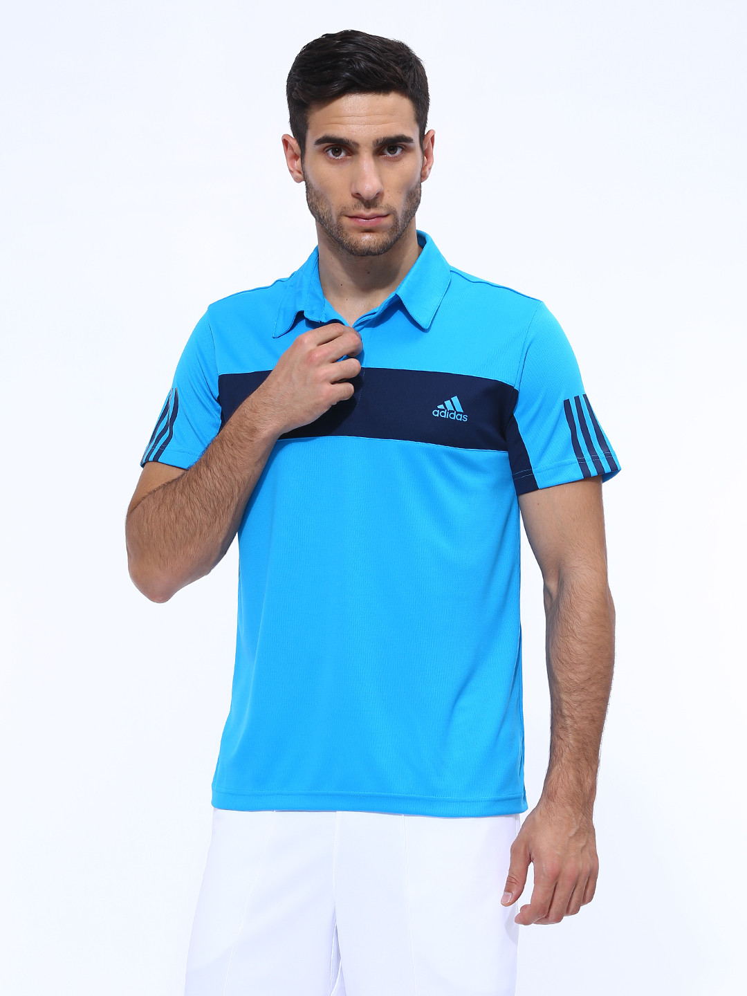 Buy ADIDAS Men Blue TS Galaxy Tennis Polo T Shirt Tshirts for Men 410670 Myntra