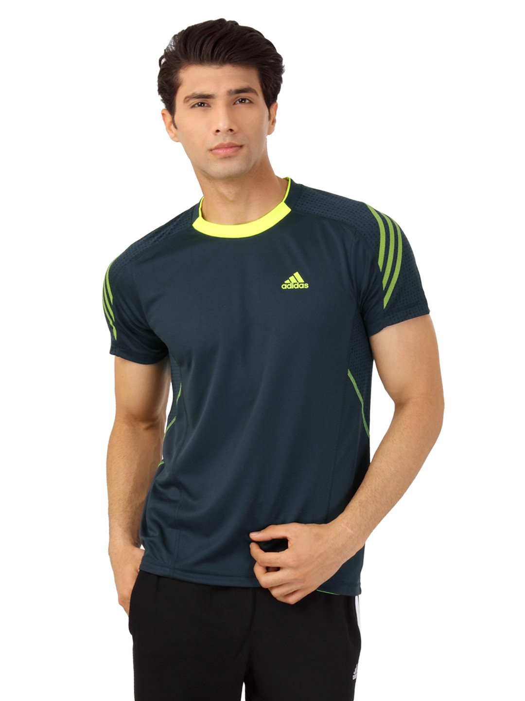 Buy ADIDAS Men Green Running Jersey Tshirts for Men 82292 Myntra