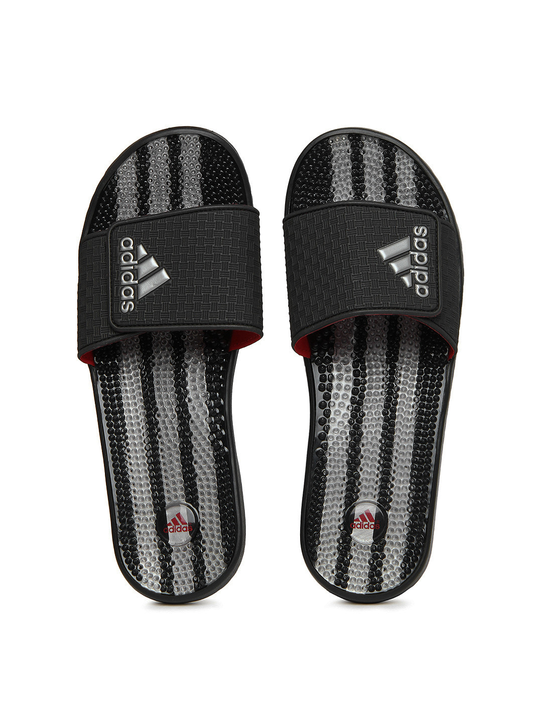 adidas flip flops grey