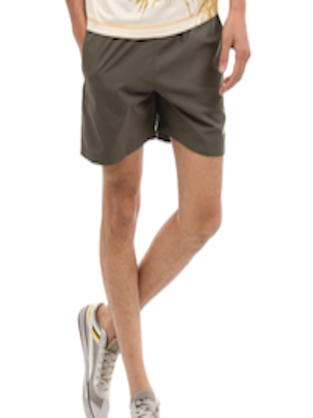 Buy ADIDAS Men Olive Green Solid Cont Sports Shorts - Shorts for Men ...