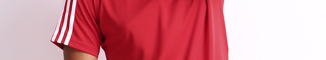 Buy ADIDAS  Men  Red  Casual Polo  T Shirt  Tshirts for Men  