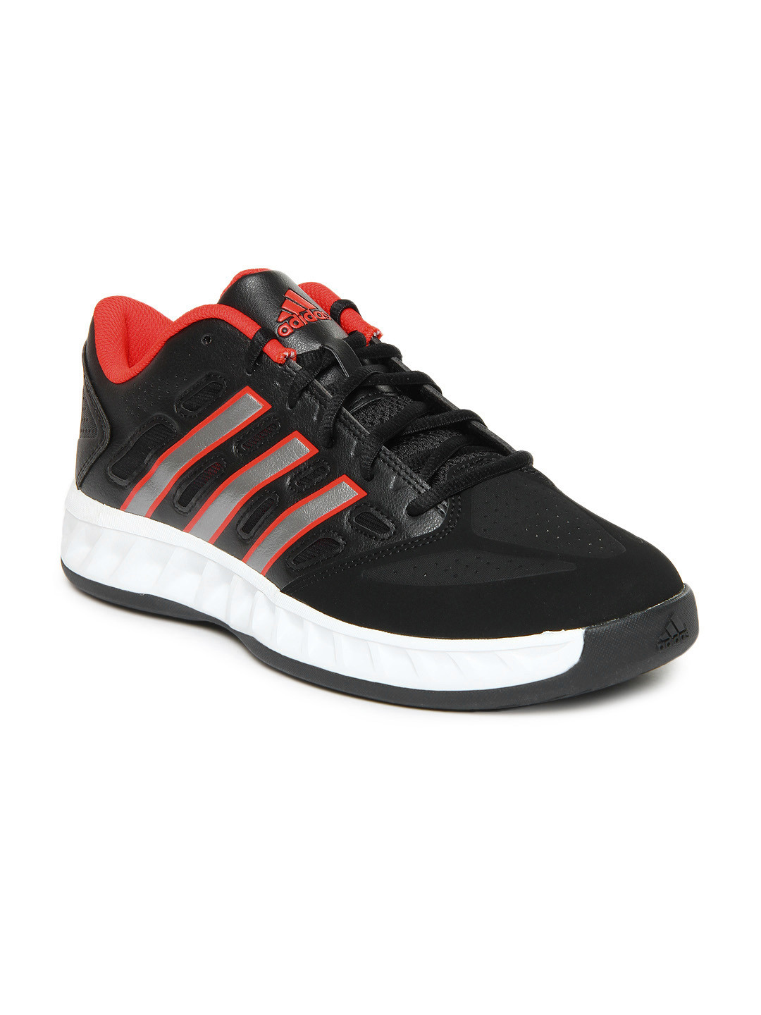 Buy ADIDAS Men Black Hoop Fury Low Casual Shoes Casual
