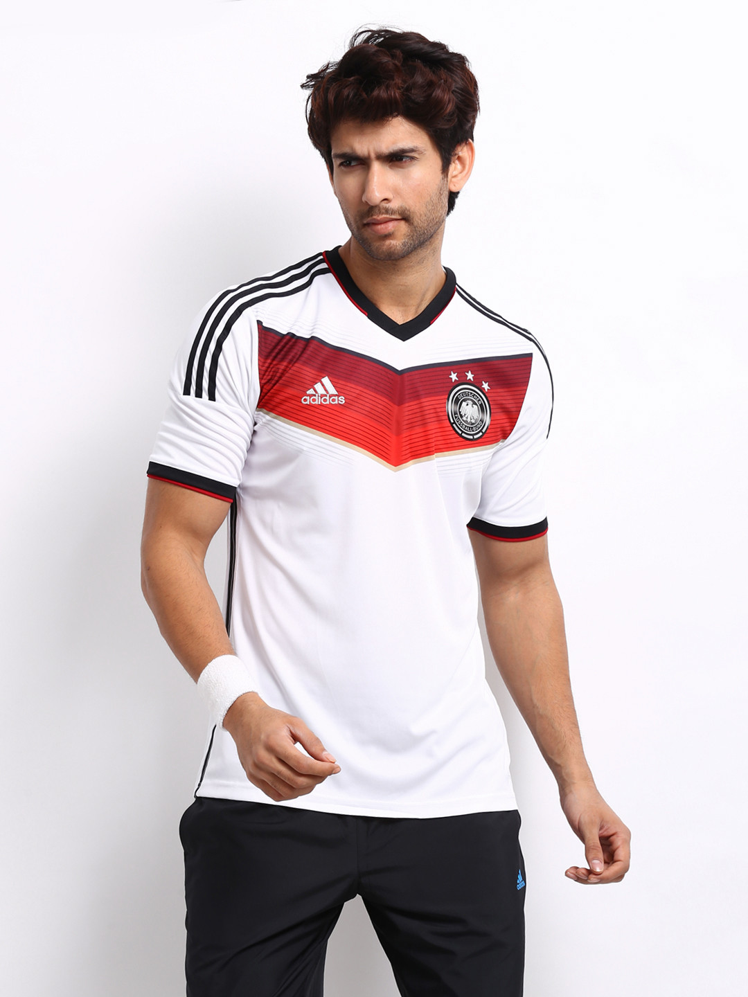 Buy ADIDAS Men White Germany Football Jersey Tshirts for Men 235679