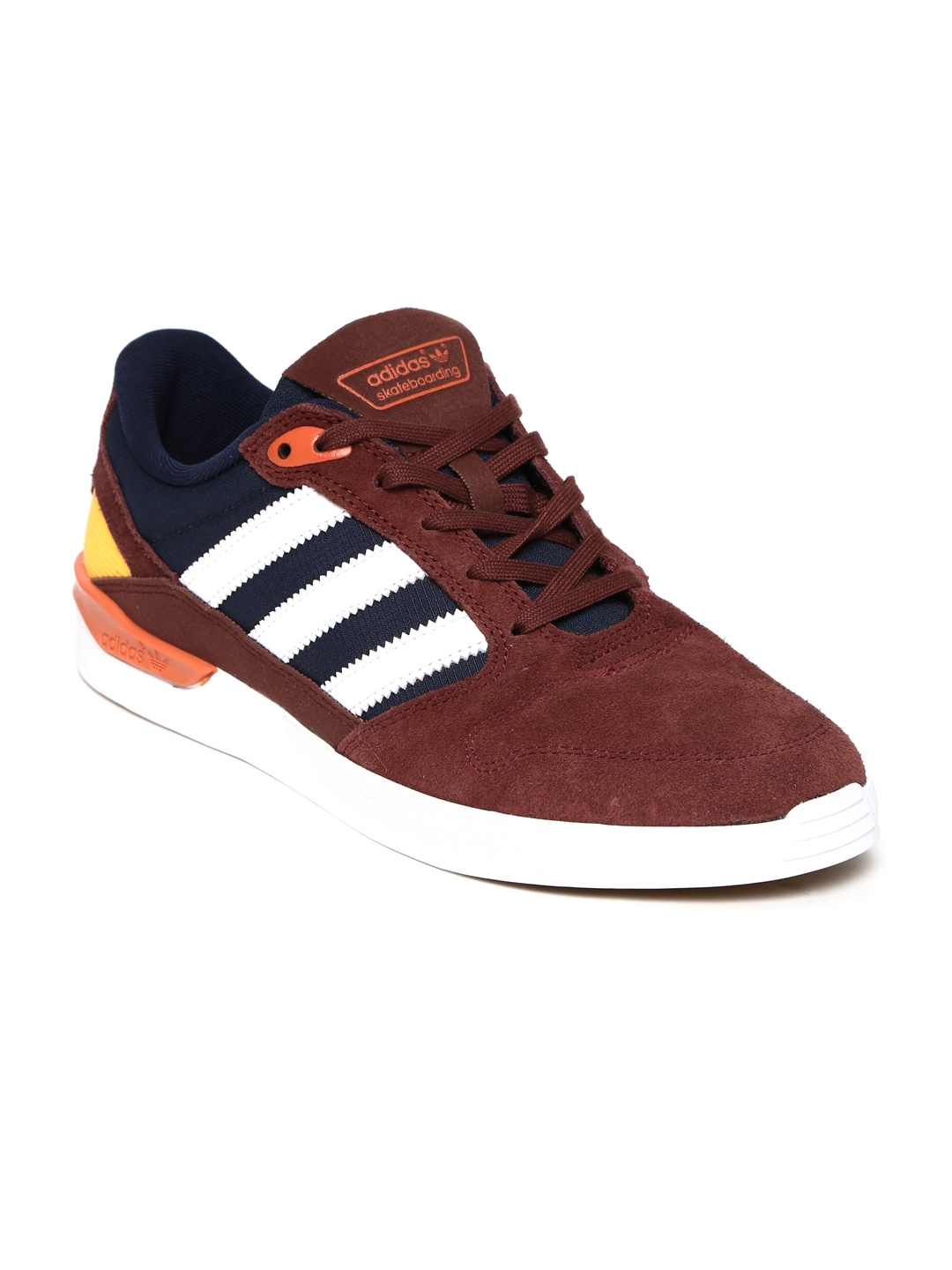 Buy ADIDAS Originals Men Brown ADIDAS ZX VULC Suede Skateboarding Shoes - Casual Shoes for Men 