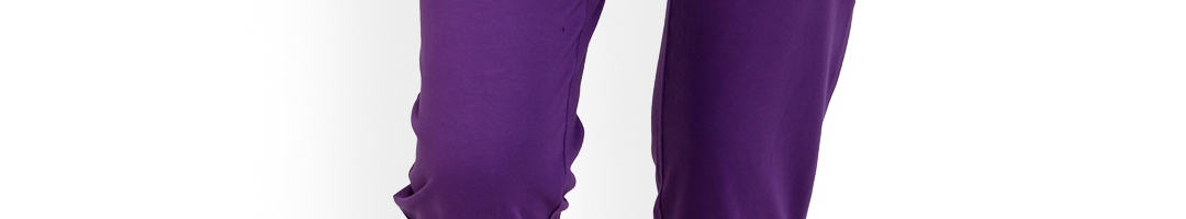 Buy Alba Women Purple Capris - Capris for Women 348356 | Myntra