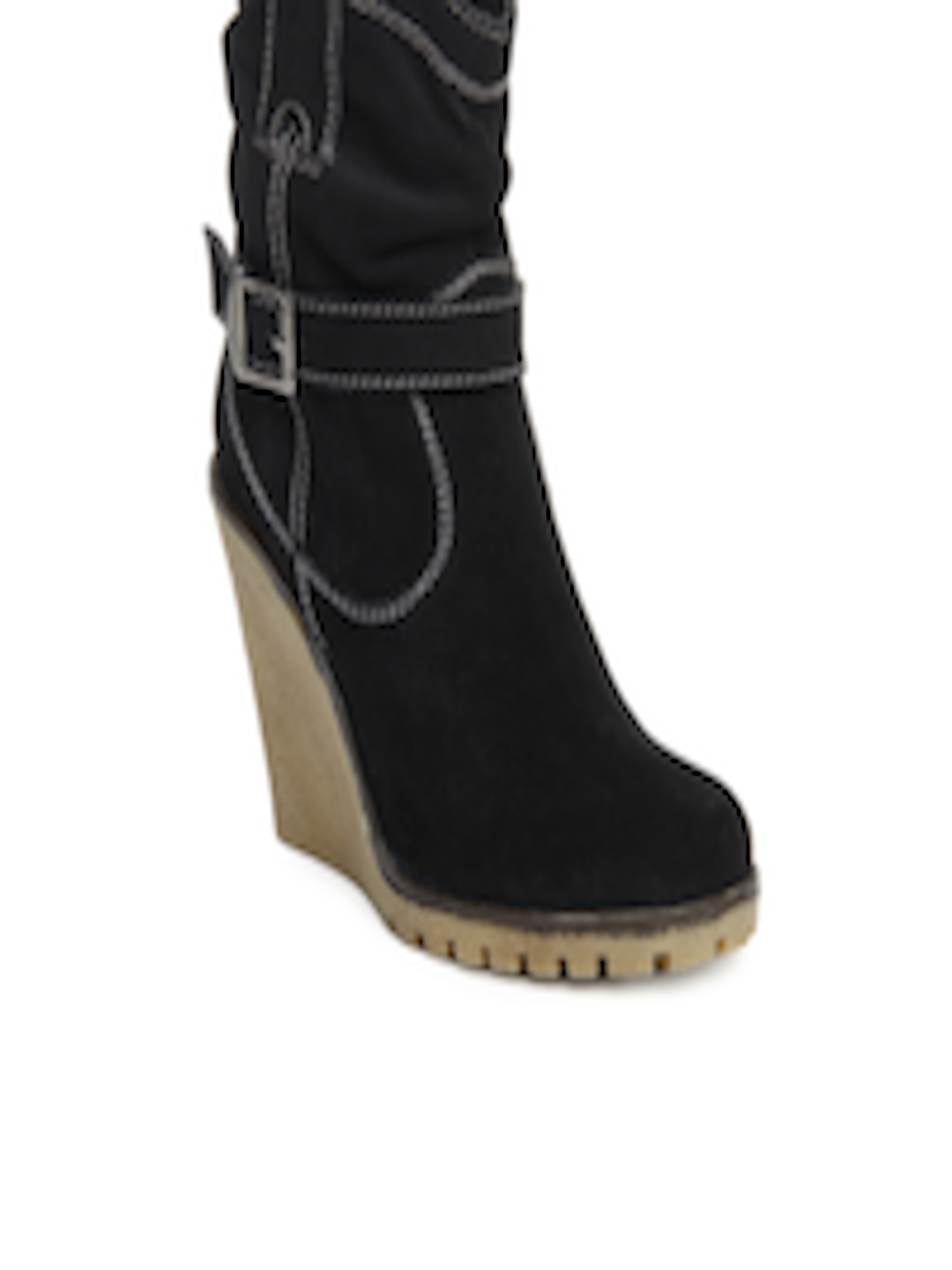 Buy Alberto Torresi Women Black Suede Boots - Boots for Women 173079 ...
