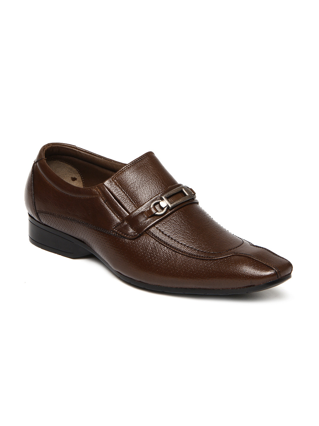Buy Allen Cooper Men Brown Leather Formal Shoes Formal Shoes for Men