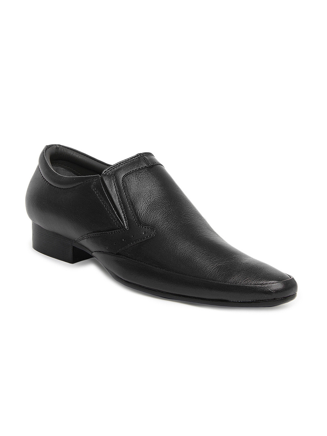 Buy Allen Cooper Men Black Leather Formal Shoes Formal Shoes for Men