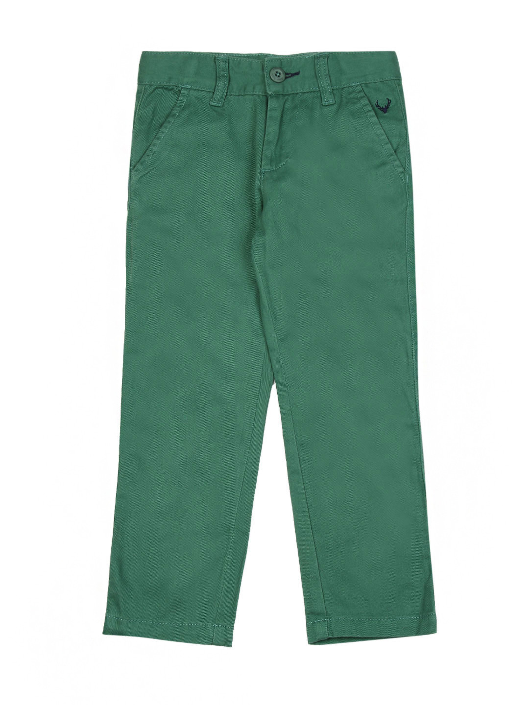 Buy Allen Solly Junior Boys Green Trousers Trousers for Boys 402284