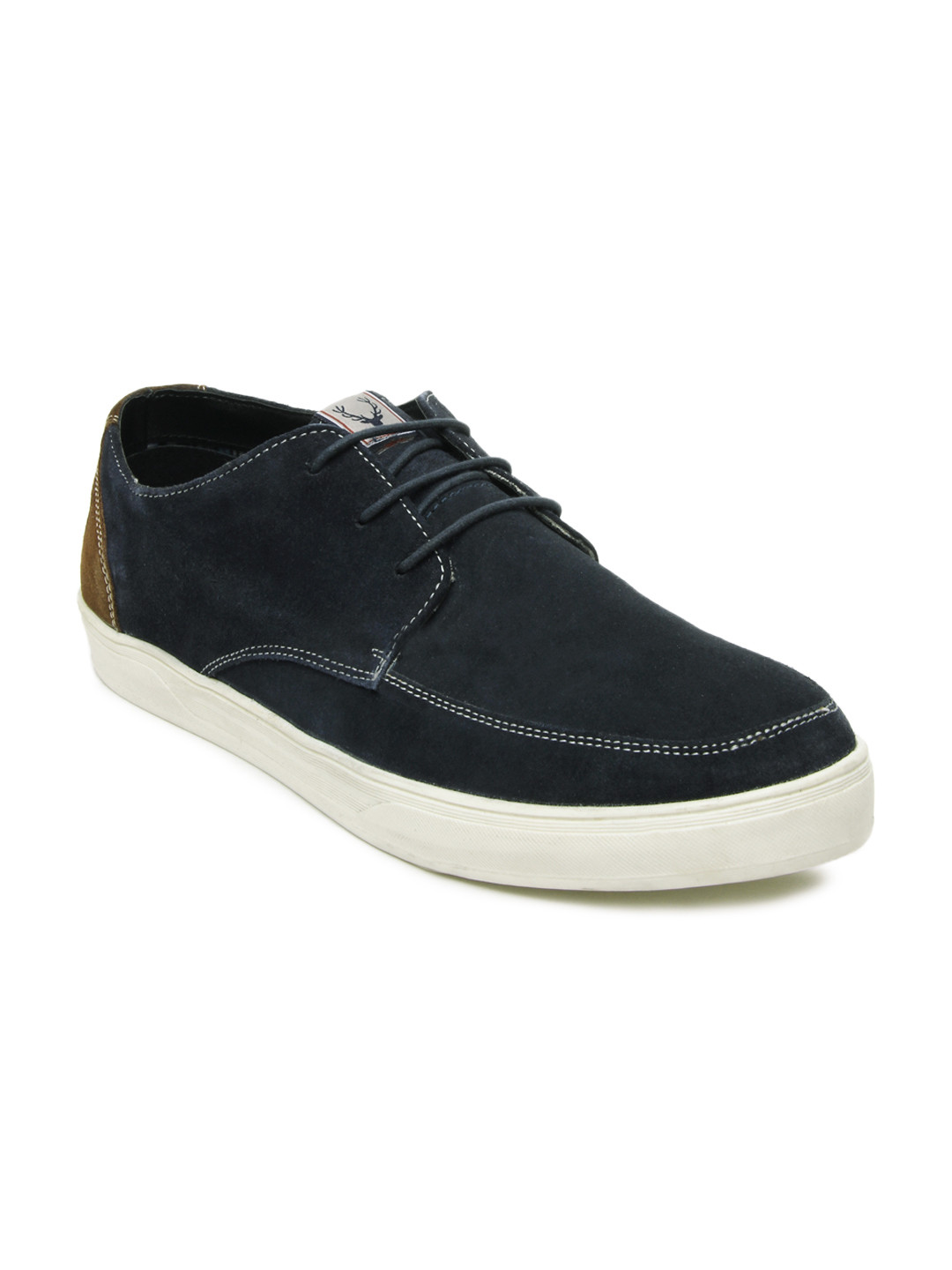 Buy Allen Solly Men Navy Suede Casual Shoes Casual Shoes for Men 460939 Myntra