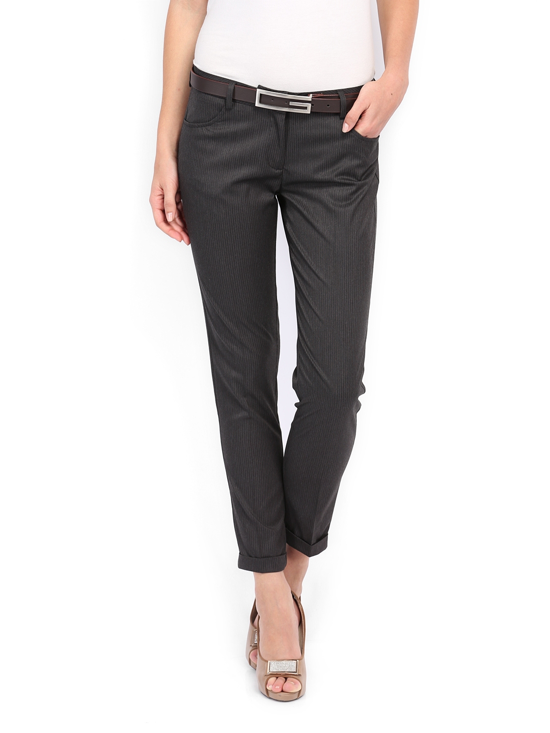 allen solly formal pants