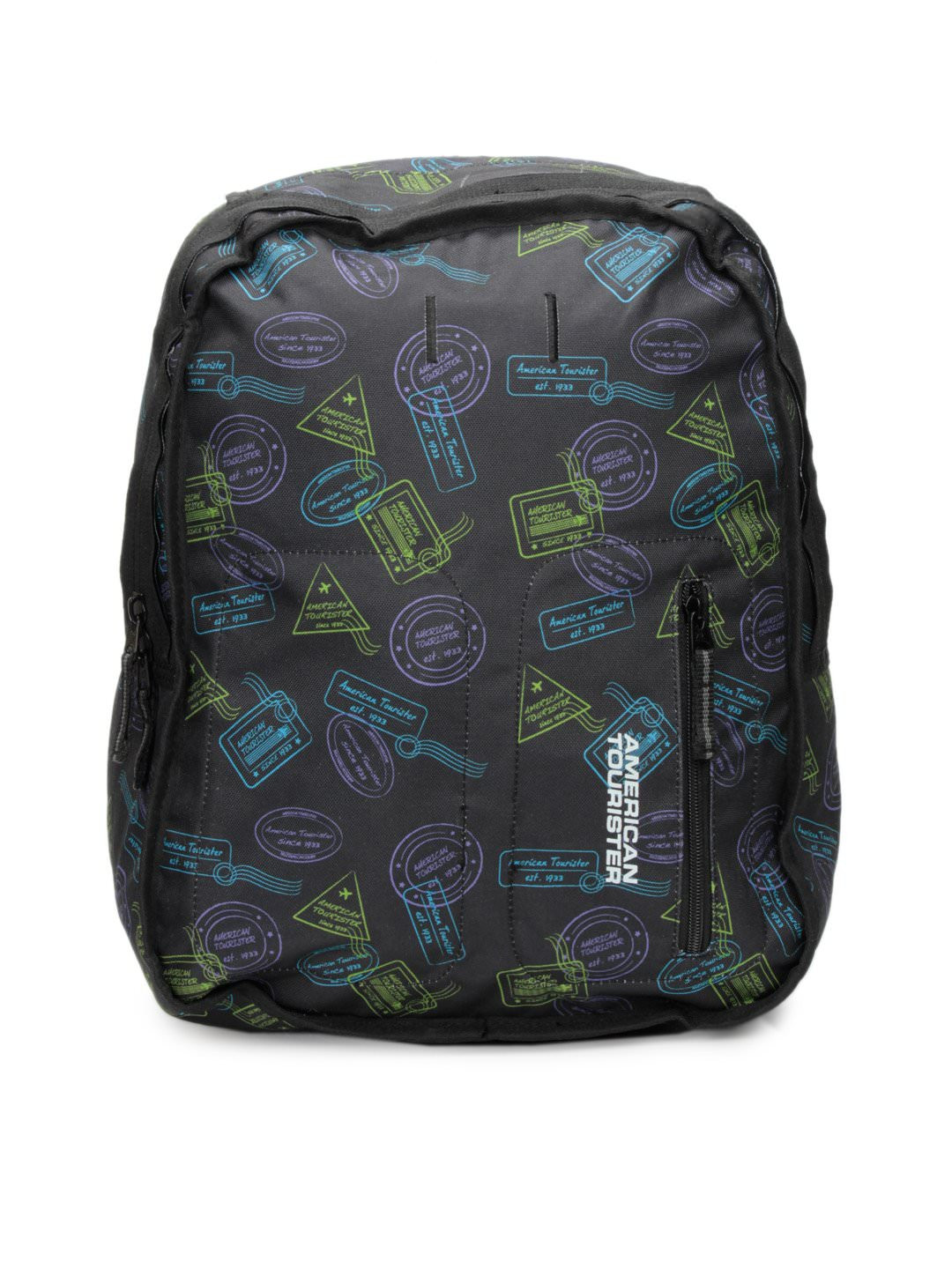 Buy American Tourister Black Reversible Backpack Backpacks for Unisex