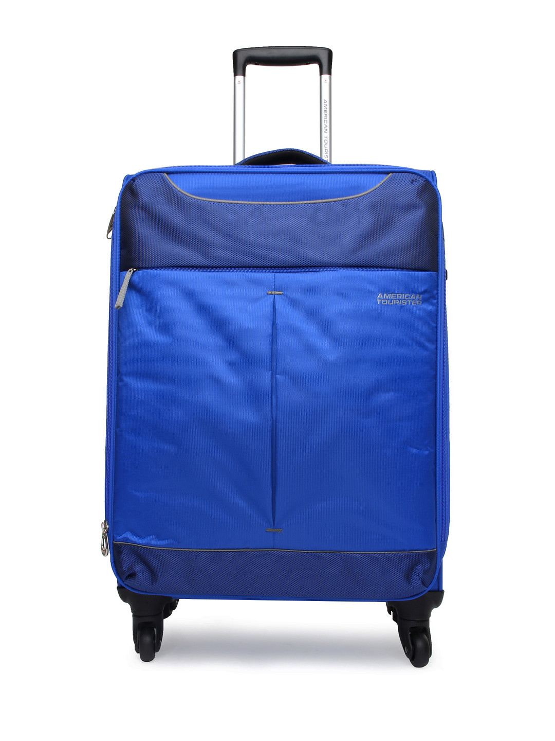 Buy AMERICAN TOURISTER Unisex Blue Medium Trolley Suitcase Trolley