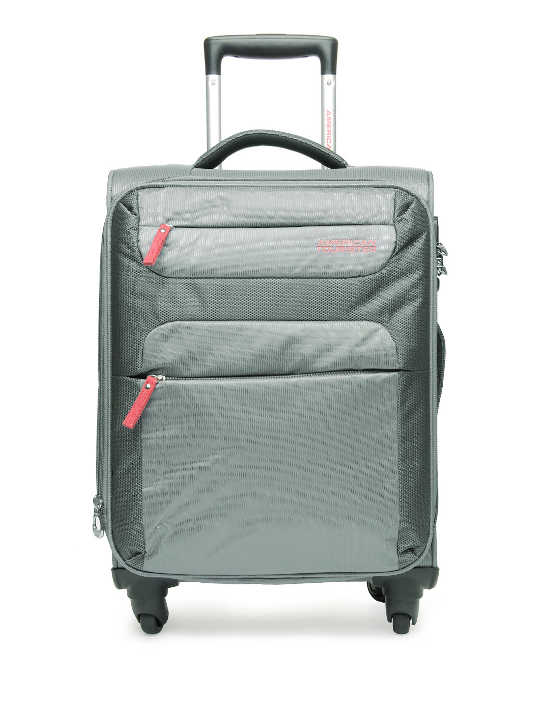 Buy AMERICAN TOURISTER Unisex Grey Large Trolley Suitcase Trolley Bag for Unisex 634642 Myntra
