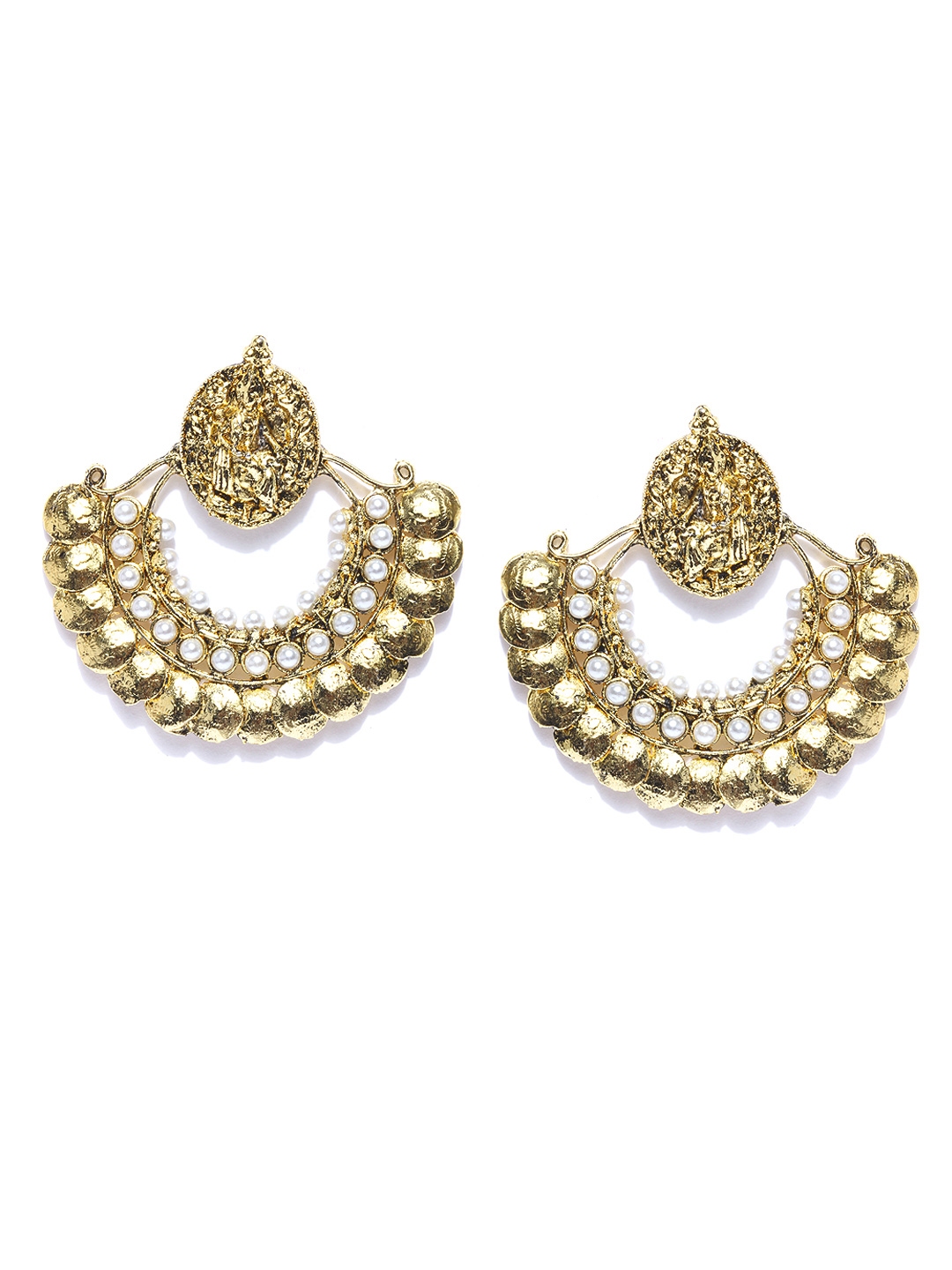 Buy Anouk Gold Toned Ramleela Inspired Earrings - Earrings for Women 242966 | Myntra
