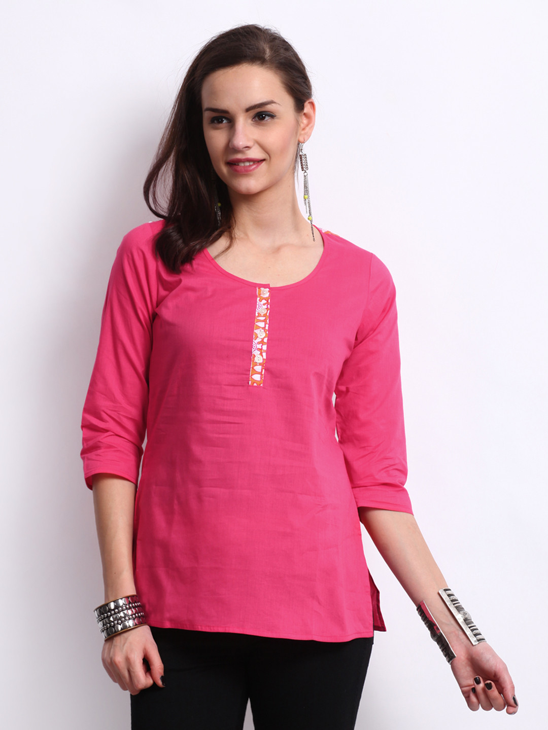 Buy Anouk Women Pink Kurti Kurtis for Women 205536 Myntra