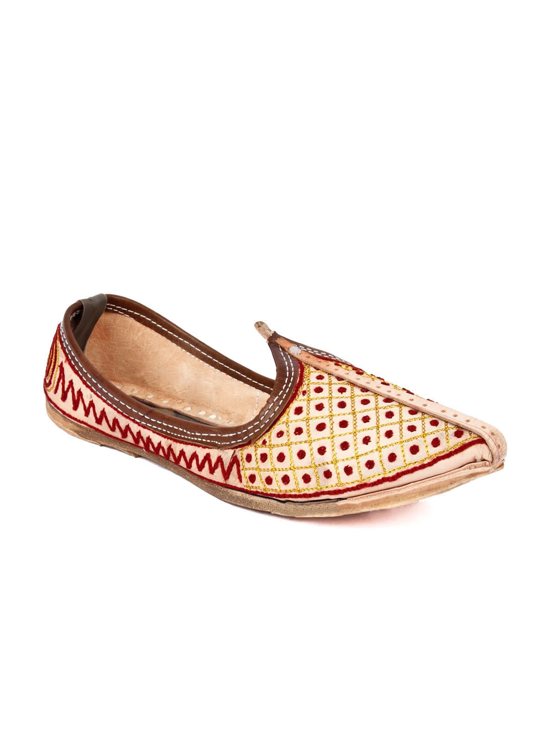Buy Arth Men Cream Coloured Casual Shoes - Casual Shoes for Men 509220