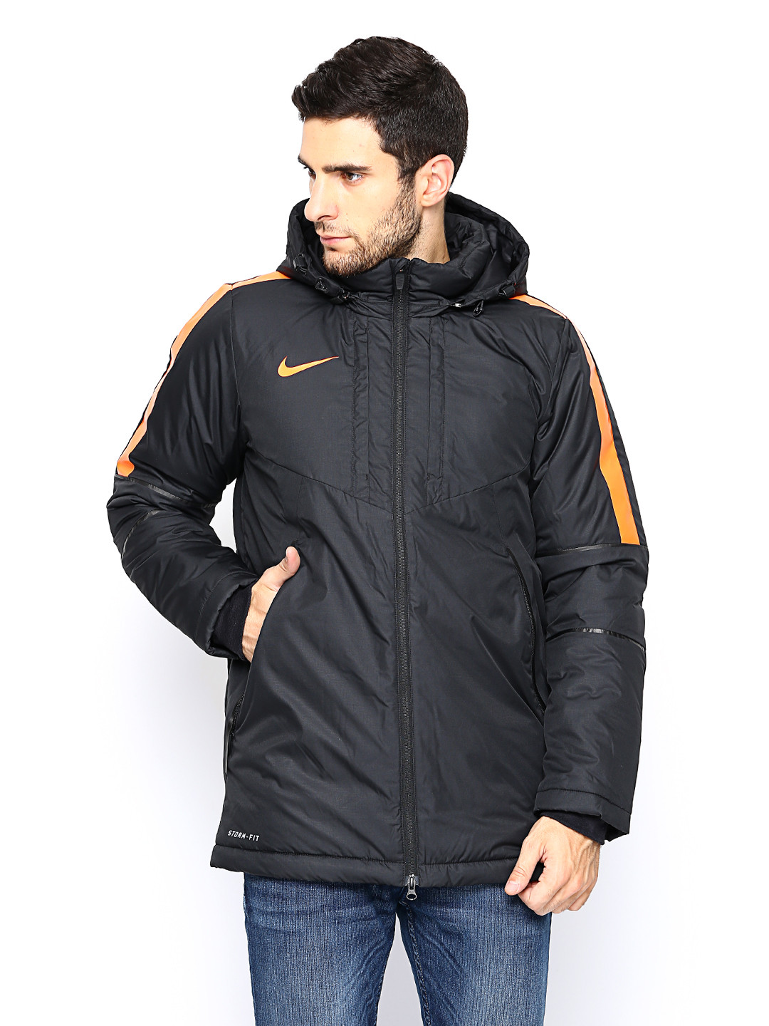 nike long football jacket