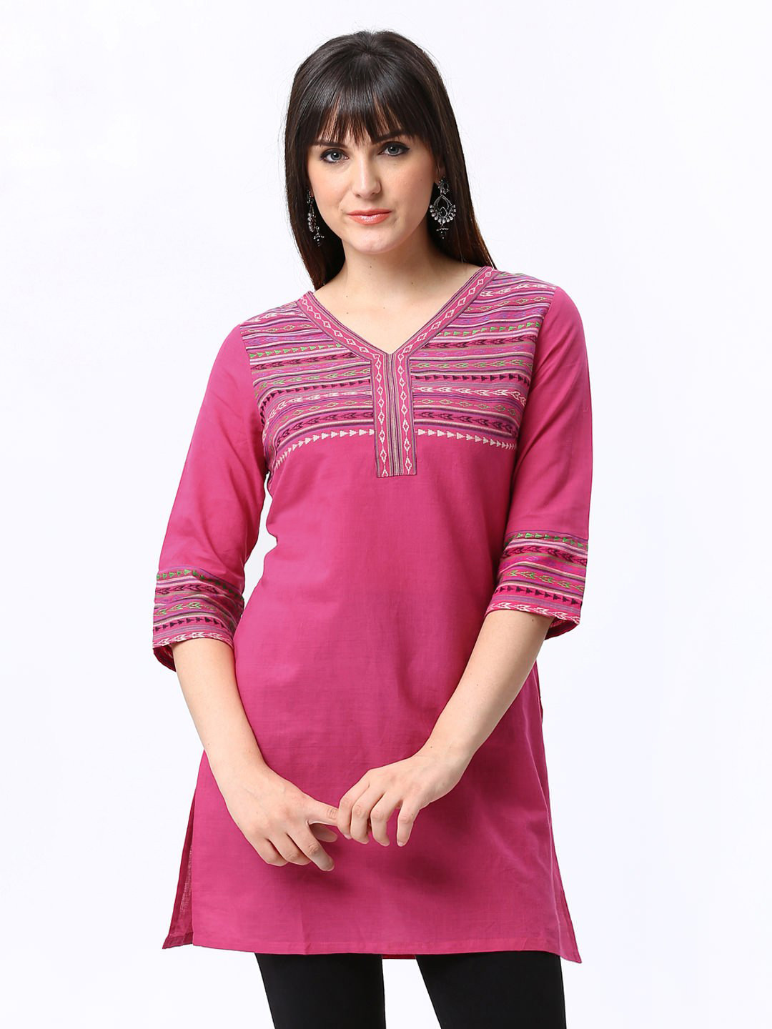 Buy Aurelia Women Pink Kurti Kurtis for Women 439781 Myntra