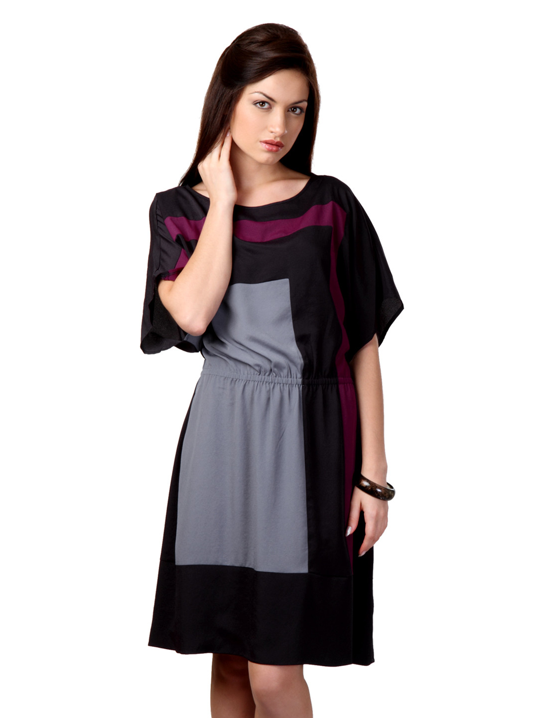 Buy Avirate Black & Purple Dress - Dresses for Women 59996 | Myntra