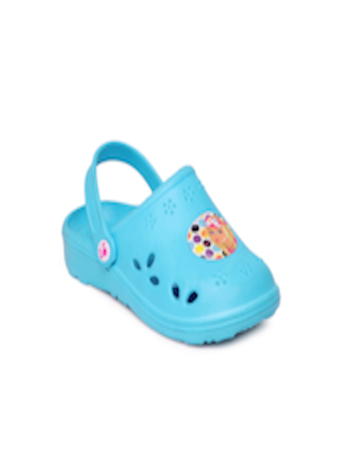 Buy Barbie Girls Blue Clogs - Flip Flops for Girls 80924 | Myntra