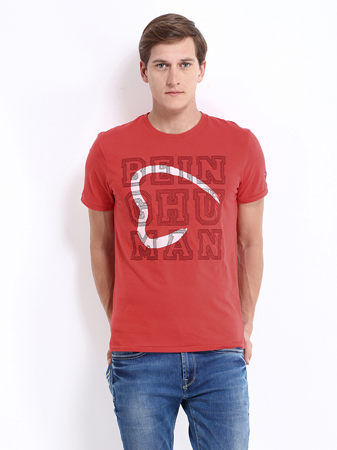 myntra being human t shirt