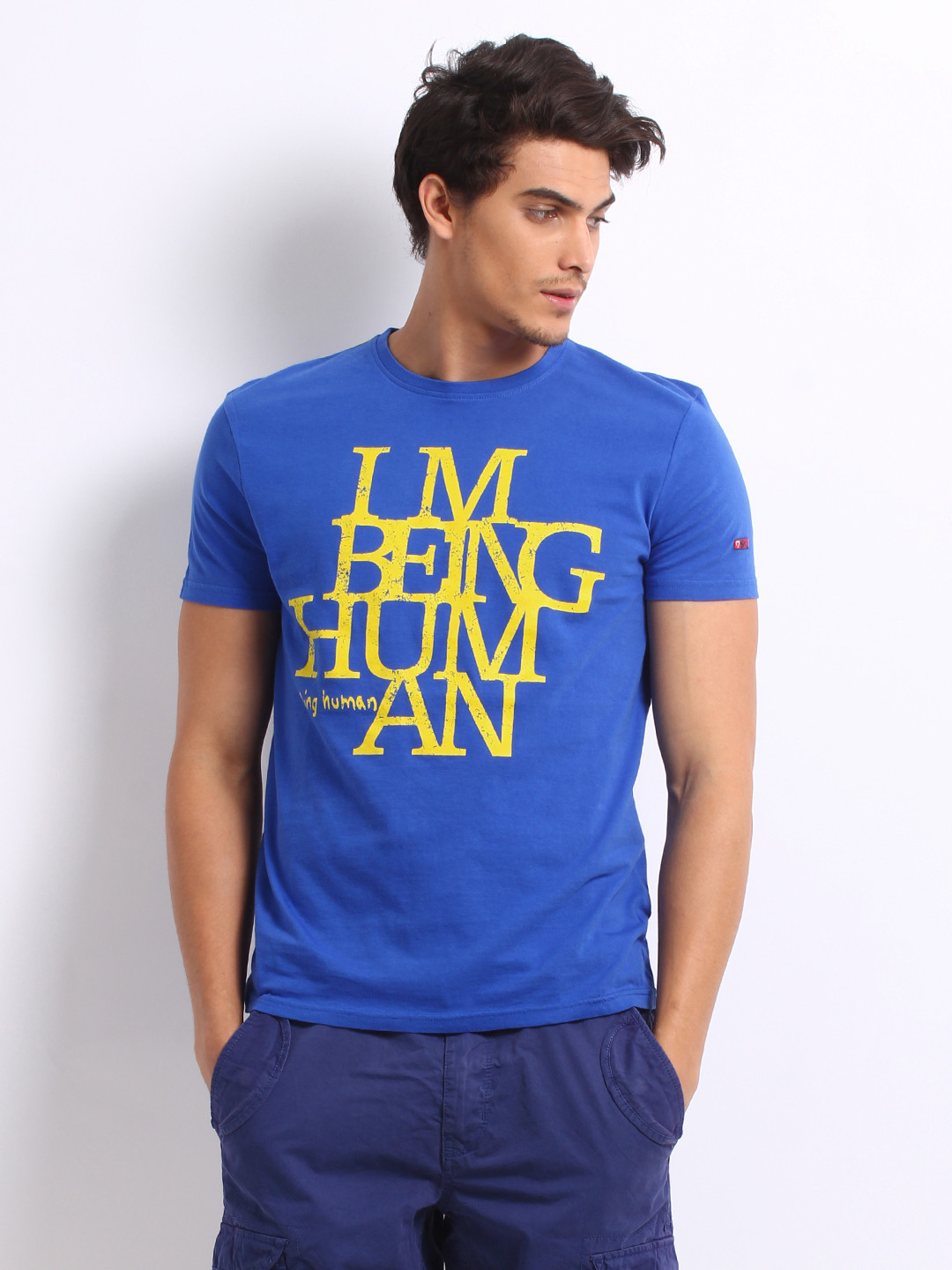 myntra being human t shirt